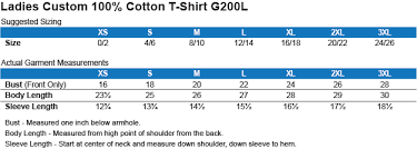 Product Detail And Size Chart