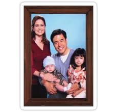 Asian Jim Sticker By Ksundance In 2020 The Office Stickers Asian Jim The Office The Office Show