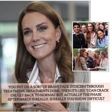 🔗: bit.ly/4klQqns Kate Middleton returned to public duties with a  meaningful visit to a hospital garden, where she spoke candidly about the  challenges of her cancer journey, even after treatment ended. 📷️: