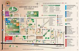 Old Town San Diego Historic Park Map Top 5 Tips For A Day In Old Town San Diego Sleepy Millennial Old Town San Diego San Diego Map San Diego Travel