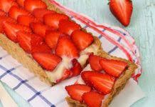 Tarte Aux Fraises Et Au Chocolat Blanc Au Thermomix Plat Et Recette Tarte Aux Fraises Recette Avec Des Fraises Chocolat Blanc
