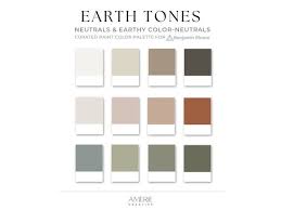 Earth Tone Paint Color Palette Benjamin