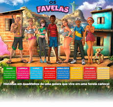 Os Favelas: Quadrinhos pornô. Tufos.com.br