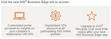 Ihg Launches Business Edge Loyaltylobby