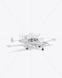 Sport Airplane Mockup Half Side View In Vehicle Mockups On Yellow Images Object Mockups Mockup Free Download Psd Template Free Mockup Free Psd
