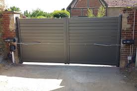 Portail Aluminium Avec Motorisation Bft A2p Tuquet Portail Val D Oise Porte Garage