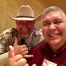 It's always good running into old friends! I'm at the National Native  American Law Enforcement Association Conference and ran into @stantkalani  and @tysh87 , some of my Salt River peeps. 💙🇺🇸 . . #