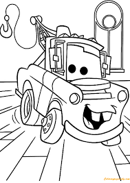Maybe you would like to learn more about one of these? Mater Truck From Disney Cars Coloring Pages Cartoons Coloring Pages Coloring Pages For Kids And Adults