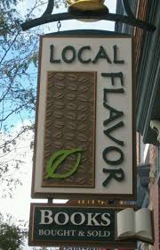 Local Flavor Bookstore In Boyne City Michigan Boyne City Books Street Signs
