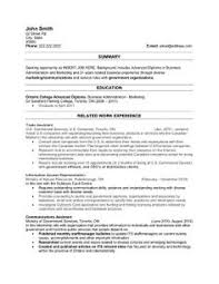 23 Trades Resume Templates Samples Ideas Resume Templates Resume Resume Examples
