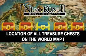 Wrath of the white witch remastered (ps4) has 34 trophies. Guide Ni No Kuni 2 The List Of All Treasure Chests To Open On The World Map Kill The Game