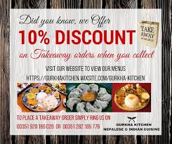 Enjoy 50% off by using our offer euro cuisine voucher codes and deals. 10 Discount On Take Away Orders When You Collect Gurkha Kitchen Nepalese And Indian Cuisine Picture Of Gurkha Kitchen Carvoeiro Tripadvisor