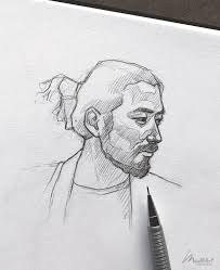 My Sketchbook Art I Drawing Happy Dreamy Cool Guy I Pretty Asian Japanese Chinese Man Sketch I Drawing Poses I Sketchy Art Idea Art Sketchbook Art Sketches Art