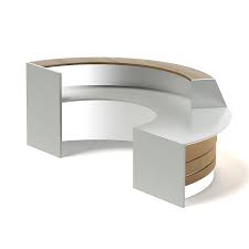 Round Reception Desk 3d Model Reception Desk Round Reception Desks Reception Desk Design
