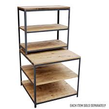 Kingsley Modular Mid Floor Table Small Salon Retail Display Retail Display Retail Fixtures