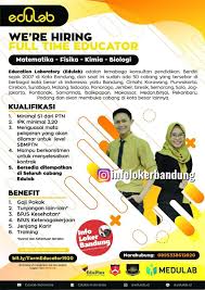 Rups dihadiri oleh direktur utama jxb novita dewi, direktur administrasi dan keuangan jxb zulfarshah, komisaris utama jxb budi siswanto, komisaris jxb tatat rahmita utami, asisten perekonomian dan keuangan setda dki jakarta, sri haryati sebagai wakil pemegang saham. Lowongan Kerja Edulab Bandung Oktober 2019 Info Loker Bandung 2021