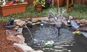 This container water garden provides a relaxing focal point in any indoor or outdoor setting, including patios, offices, balconies, bedrooms, gardens, and more. Small Pond Totalpond