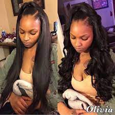 Gorgeous Ponytailstraight Or Wave Hair Ponytail Hairstyle Cocoblackhair Melanin Naturalhair Makeup Beautiful Curly Hair Styles Stylish Hair Love Hair