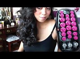 For long, cascading waves, you'll want to place your medium rollers around the face, and your larger rollers down the mohawk center section towards the crown of the head where you want the most volume. Conair Multi Size Hot Rollers First Impression Itsjudytime Youtube
