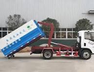 3CBM Hook-lift Arm Type Hook lifting Garbage Transfer Truck