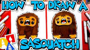 Would your kids like to have their art featured in our monday video? How To Draw A Funny Sasquatch Youtube
