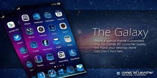 Descargar la última versión de c launcher 3d para android. Descarga Galaxy Comet 3d Launcher Theme Apk Para Android Gratis