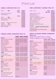 The full costs of a suit vary much more. Altering Clothes Sewing Alterations Sewing Business