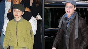 Intuitive fred888: Knox Jolie Pitt Looks Identical To Dad Brad Pitt In His  Signature Cap – See New Pics