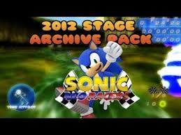 Sonic Neo Racers 2012 Stage Archive Pack Download Sonic Neo Youtube Videos
