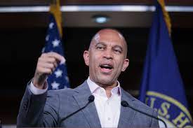 House Minority Leader Jeffries Calls Karoline Leavitt…