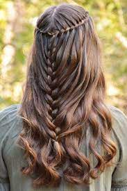 How To Do A Waterfall Braid Step By Step Waterfall Braids Faces Learn How To Do A Waterfall Braid Hair Styles Long Hair Styles Latest Braided Hairstyles