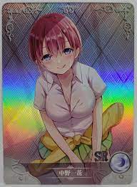 The Quintessential Quintuplets Ichika Nakano #2 Holo Foil Doujin Trading  Card | eBay