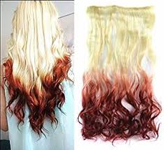 See more ideas about ombre hair, hair, hair styles. Buy White Blonde To Auburn Two Colors Ombre Hair Extension Synthetic Hair Extensions Uf270 In Cheap Price On Alibaba Com