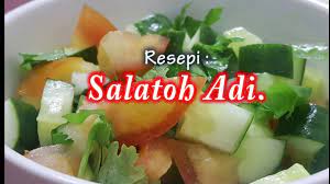 Ditambah lagi, cita rasanya yang segar dengan saus thausand island serta nutrisinya yang tinggi membuat salad sayur cocok dijadikan menu dietmu setiap hari. Resepi Salatoh Adi Yang Sedap Dan Mudah Serta Menjadi Pelengkap Bagi Nasi Arab Anda Youtube
