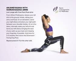 Anjaneyasana With Gomukhasana Arms Low Lunge With Cow Face Pose Arms From Utthan Pristhasana Release Your Left Shin Lunges Cow Face Pose How To Do Yoga