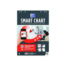 Oxford Smart Flipchart Frame Ruled Square 25mm Pack Of 3