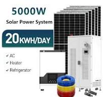 Off Grid Solar System Custom Battery Panel Home outdoor Catu ...