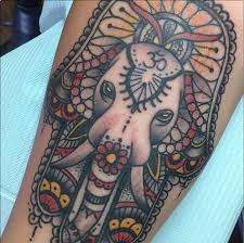 Traditional Hamsa Elephant Tattoo Design For Sleeve Elephant Tattoos Hamsa Tattoo Tattoos