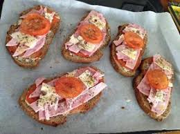 Tartines A L Italienne Recette Recette Tartine Recettes De Cuisine Recette