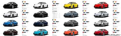 Which one do you like most? 2017 Porsche 911 Carrera S Colors Visualizer 16 Tile