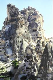 Houses Carved Into The Mountain Cappadocia Turkey Beautiful Places Places To Travel Places To Go