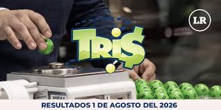 Resultados del Tris de hoy 1 de agosto del 2026. Ve aquí los números ganadores