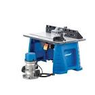 9.5A Fixed-Base Router and Router Table Mastercraft