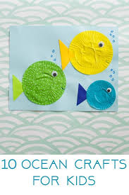 Most can be done by children and this worksheet is very easy and can be practiced by preschoolers 10 Ocean Crafts And Activities For Kids The Chirping Moms Summer Preschool Crafts Preschool Crafts Summer Camp Crafts
