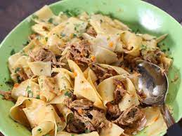 Pork Ragu From Cookingchanneltv Com Pork Ragu Ragu Recipe Food Network Recipes