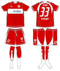 Die nationalen ligen sind die basis des europäischen profifußballs und sollten aus. Vfb Stuttgart Road Uniform German Bundesliga German Liga Chris Creamer S Sports Logos Page Sportslogos Net
