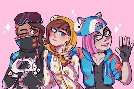 Skin veinarde de retour ! Fortnite Zmr Panda Pinterest Cute Girl Drawing Fan Art Art