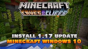 Friends it's so easy you can do it by yourself after. How To Install The Caves Cliffs Update For Minecraft Windows 10 Edition Youtube