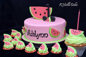 Pin By K Noelle Cakes On Cakes By K Noelle Cakes Watermelon Birthday Watermelon Birthday Parties 1st Birthday Cakes