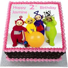 Teletubbies Birthday Cake Flecks Cakes Each teletubbie can hold the tubby custard bowl. teletubbies birthday cake